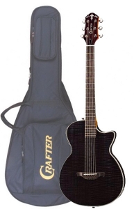 Электроакустическая гитара CRAFTER CT-120 / TBK с чехлом